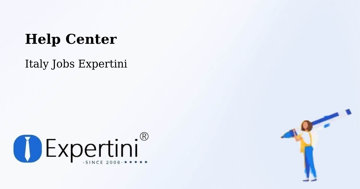 Help Center – Modugno - Italy Jobs Expertini