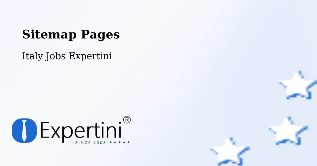 Sitemap Pages - Modugno - Italy Jobs Expertini