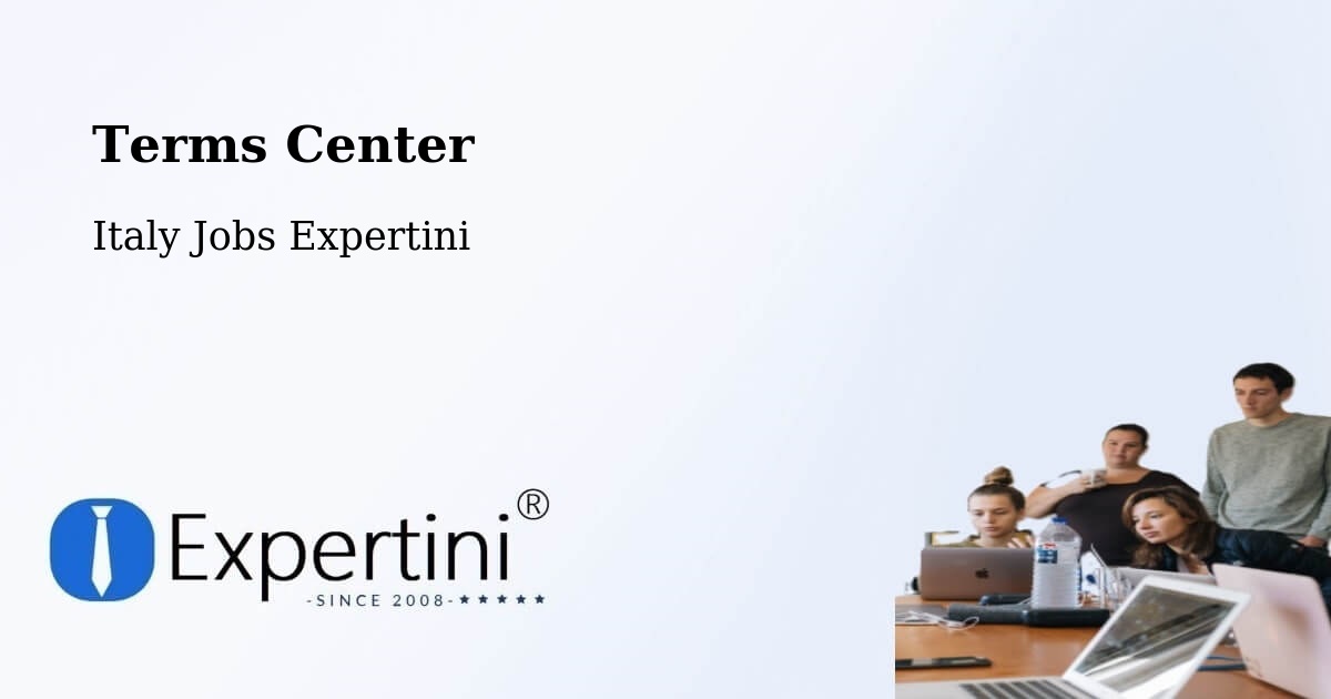 Terms of Service – Modugno - Italy Jobs Expertini